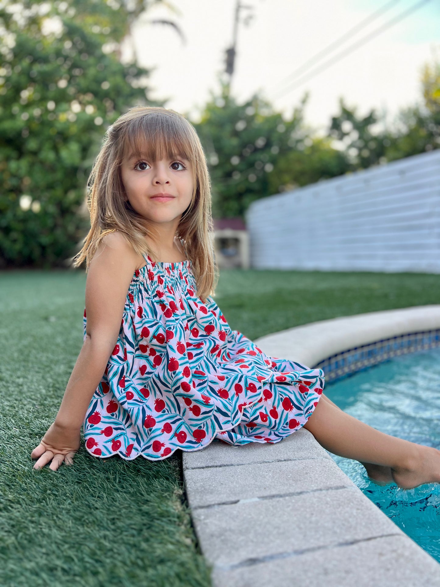 Sofi top in pomegranate