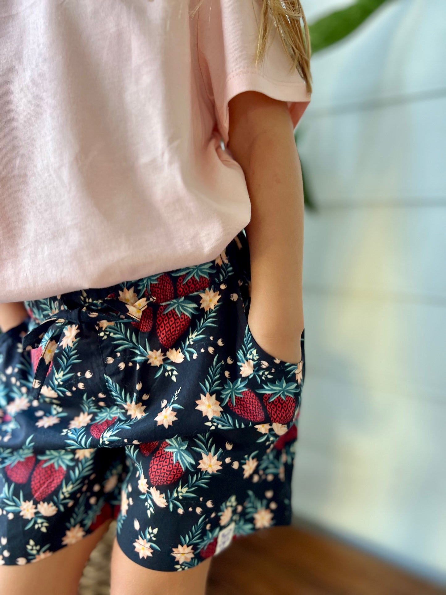 Valentino shorts in Strawberry