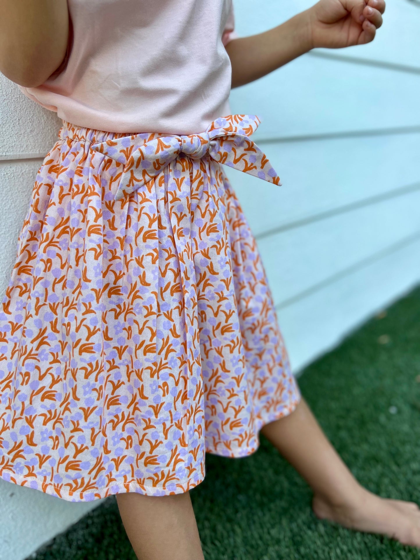 Cate skirt in tulips