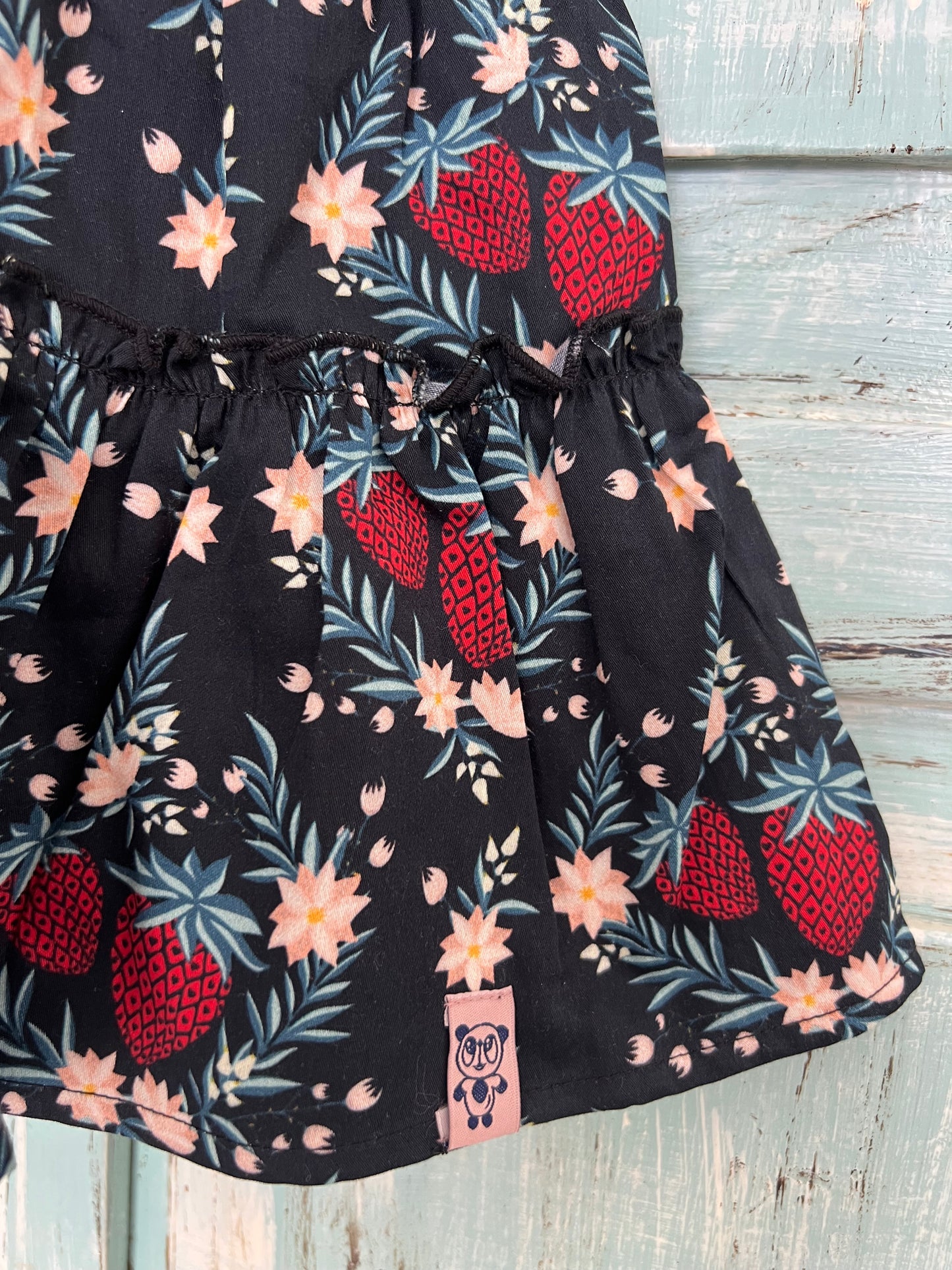 Iris dress in strawberry