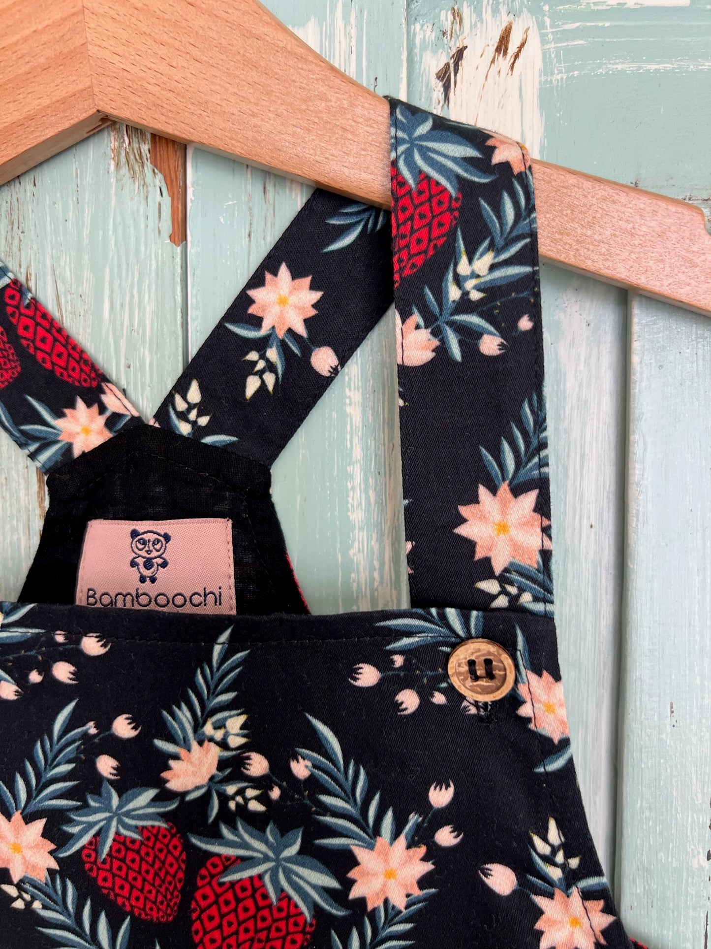 Lucy romper in strawberry