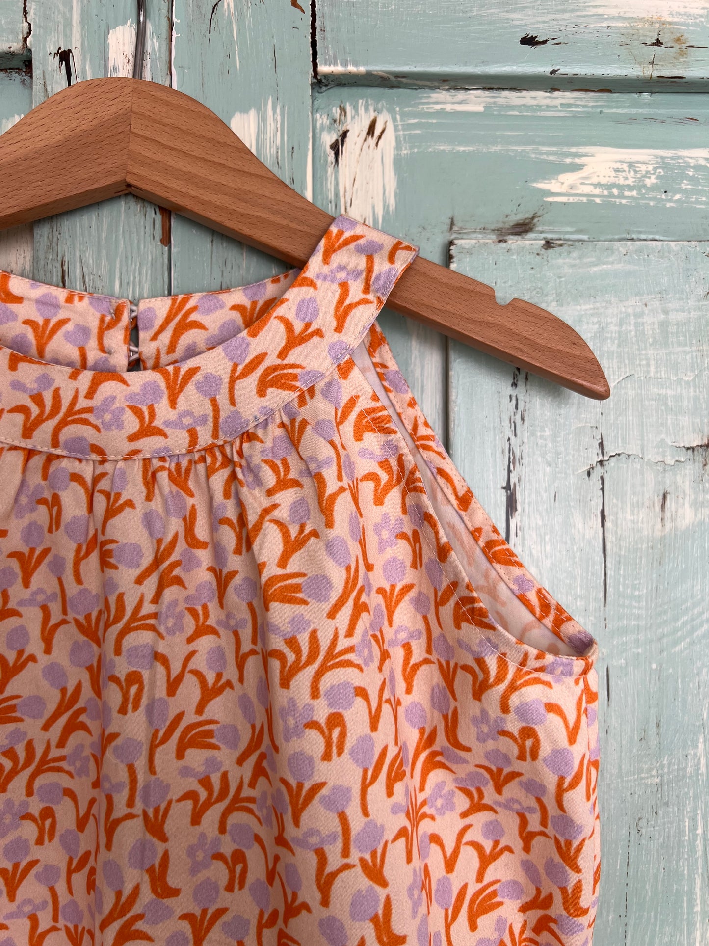 Iris dress in tulips