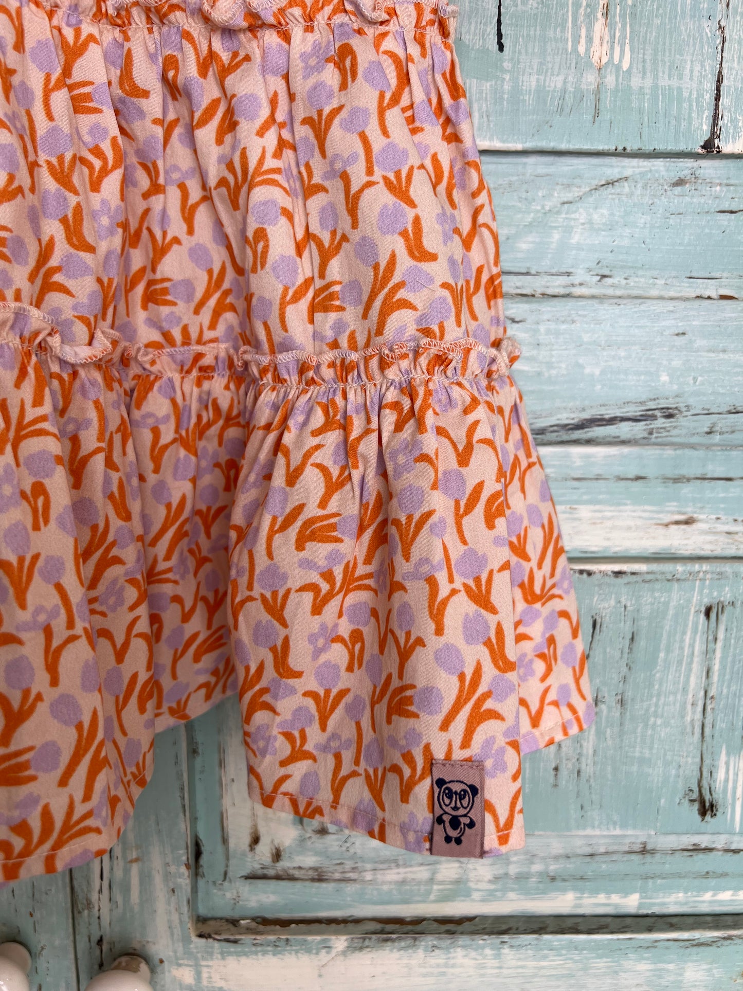 Iris dress in tulips