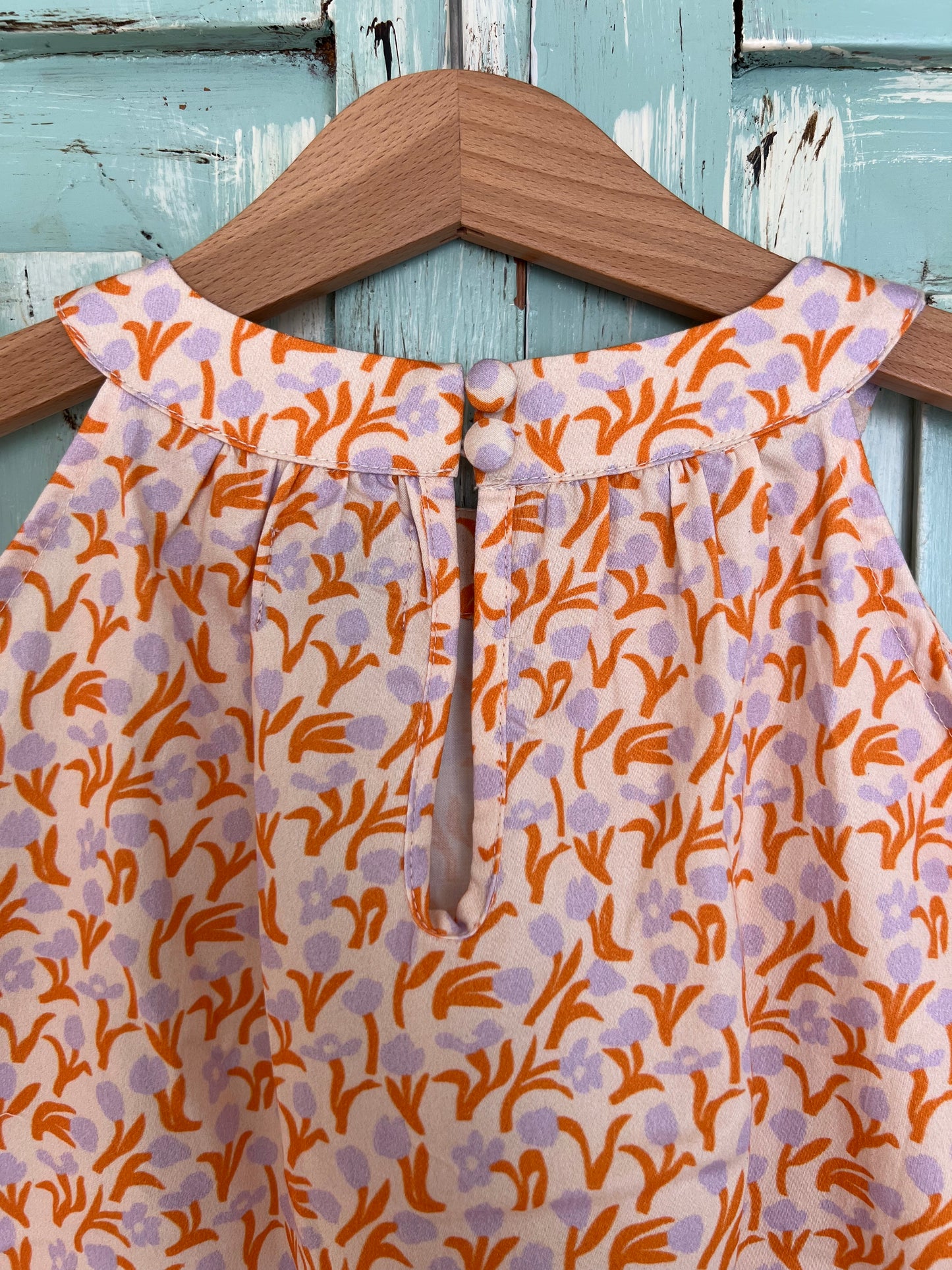 Iris dress in tulips