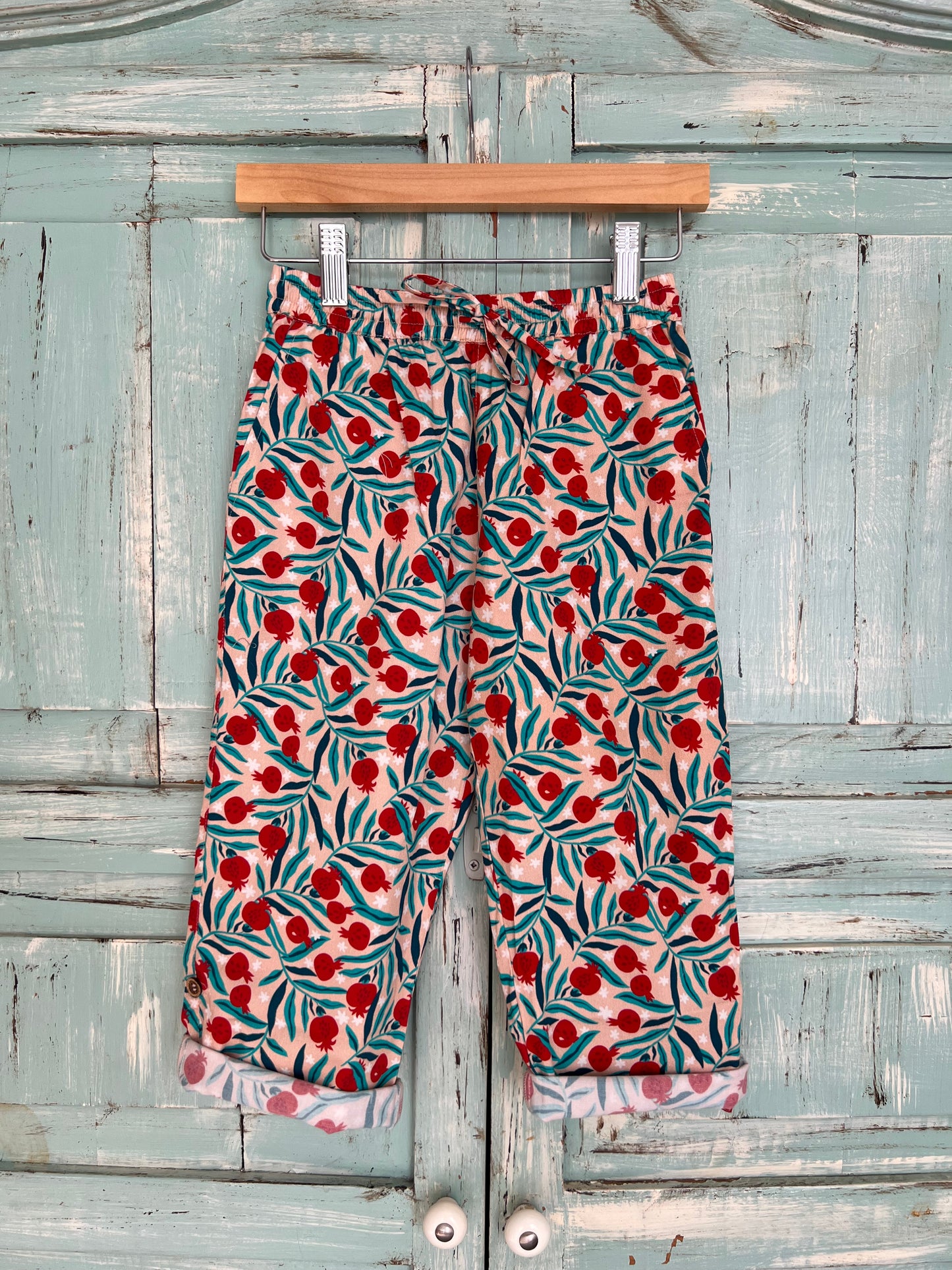 Pepo pants in pomegranate