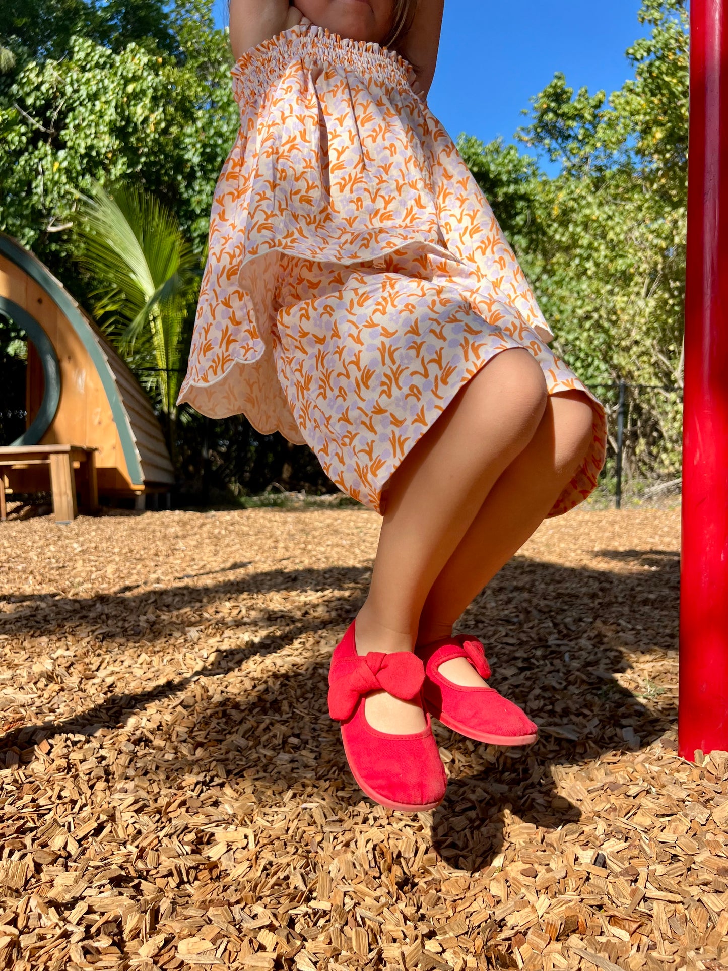 Sofi top in tulips