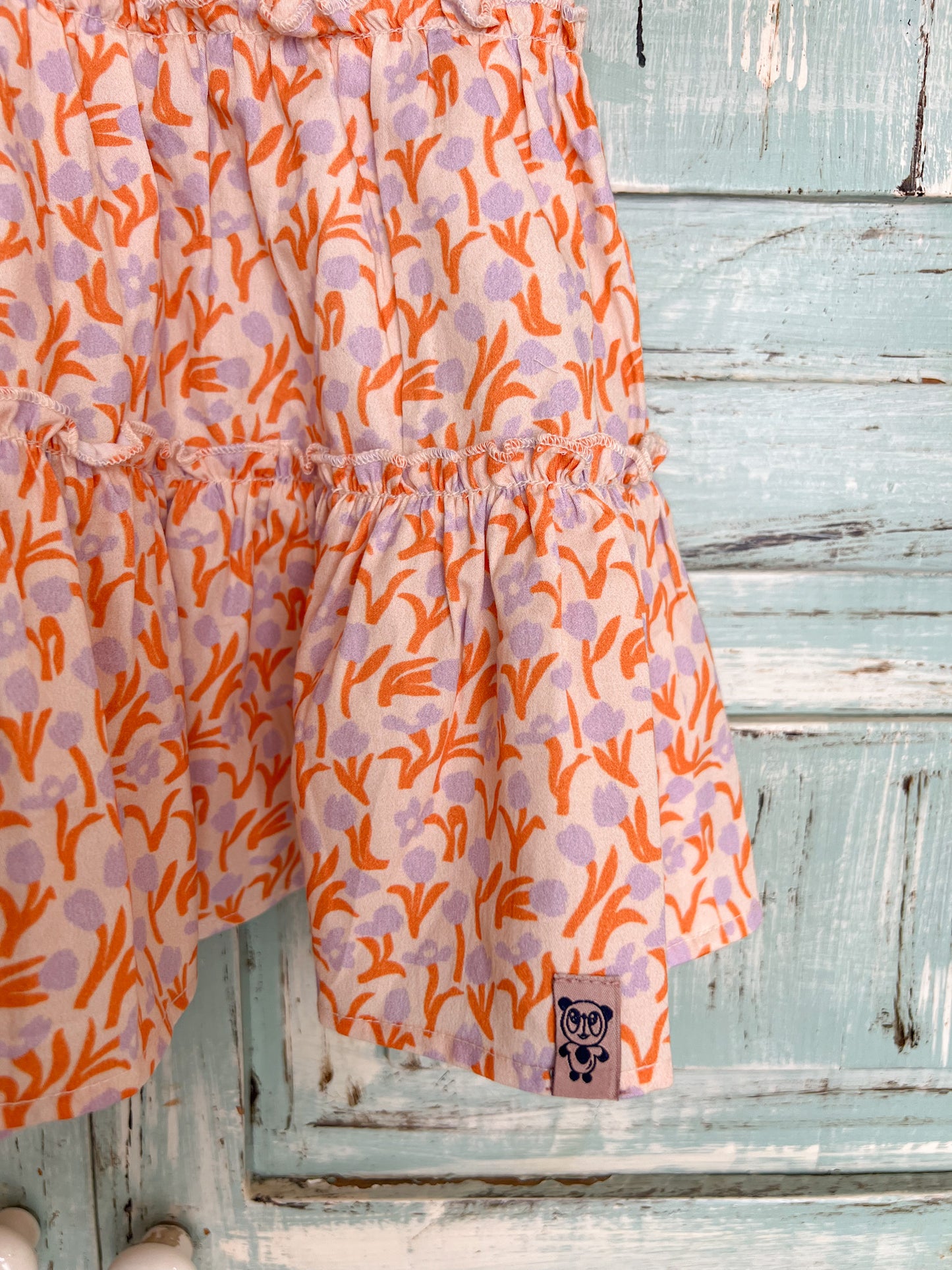 Iris dress in tulips