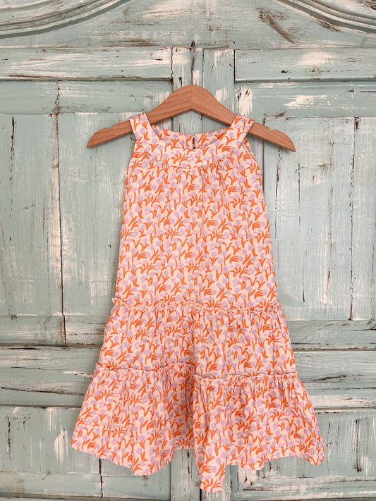 Iris dress in tulips