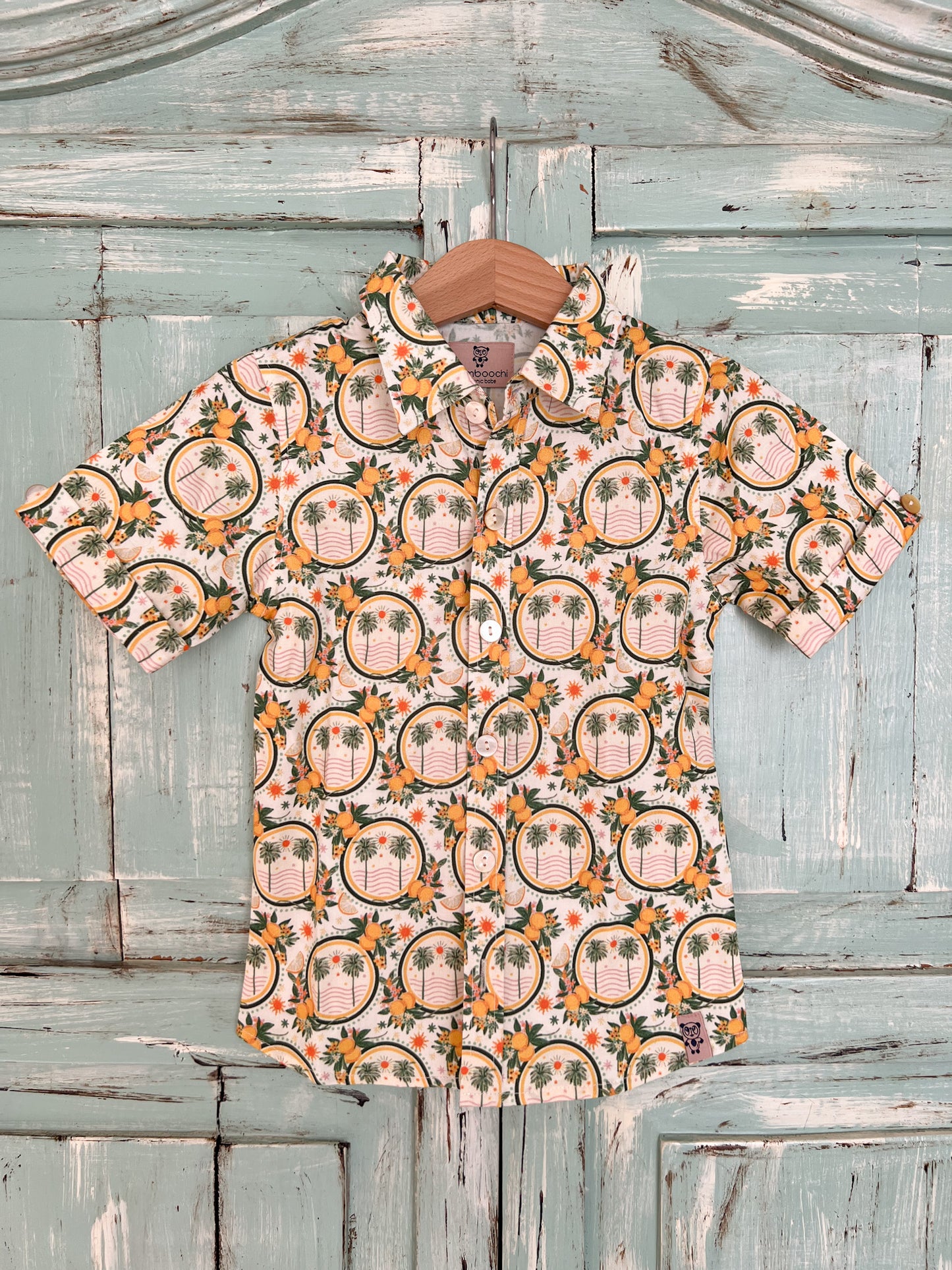 Romeo shirt in palms